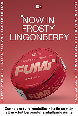 FUMi Frosty Lingonberry 8mg Limited Edition